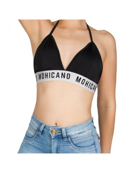 LINEA FITNESS BRALET MOHICANO NEGRO