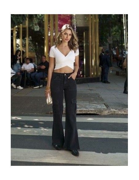 Jeans Flare Boho 3293