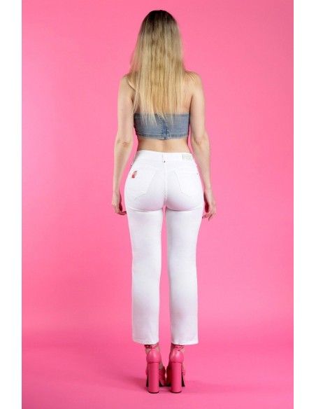 Jeans Blanco recto 2620