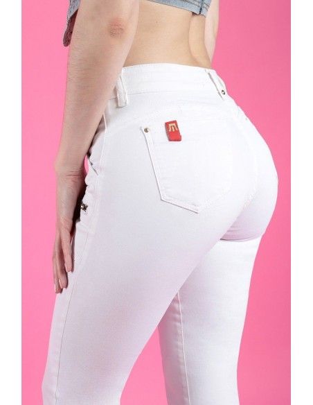 Jeans Blanco recto 2620