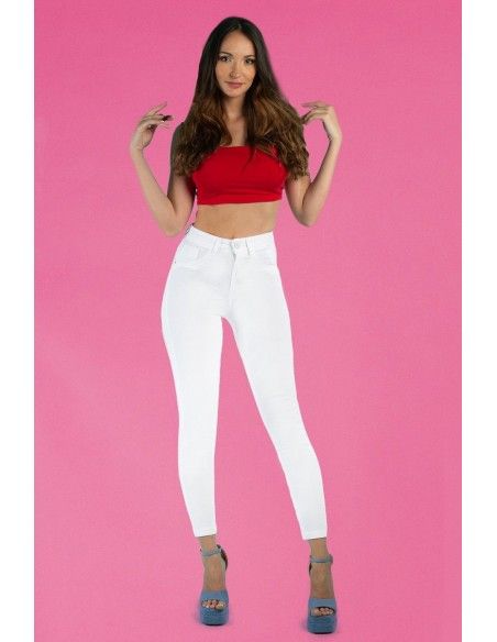Skinny blanco Joy 3362