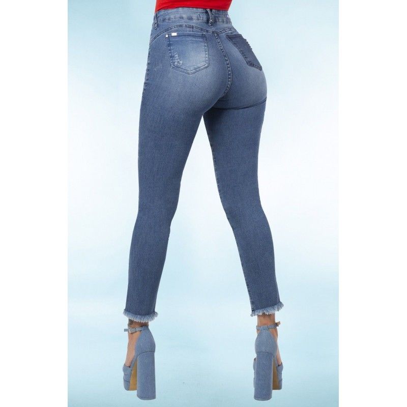 Jeans Alto Verano 3416 JANNET PATCHWORK 2