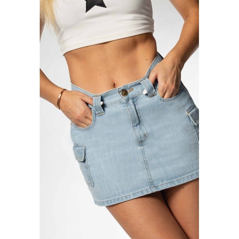 FALDA ALTO VERANO MELANIE CELESTE 3468