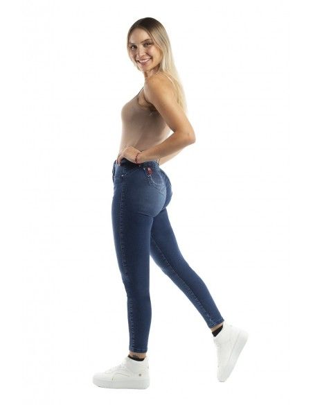 Skinny Elsa rosado 3523