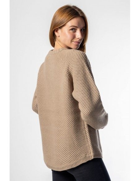 CHALECO BEIGE