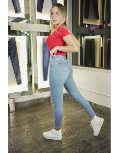 Skinny Violeta  3753 smart denim Avance Primavera