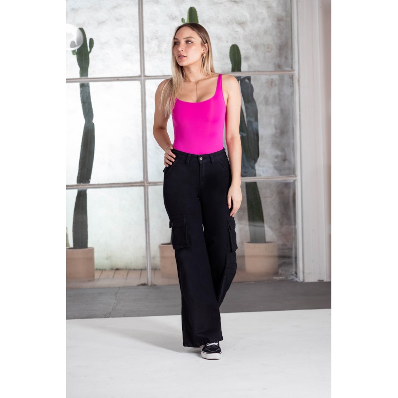 Cargo wide leg Bella 3787 Alto Verano