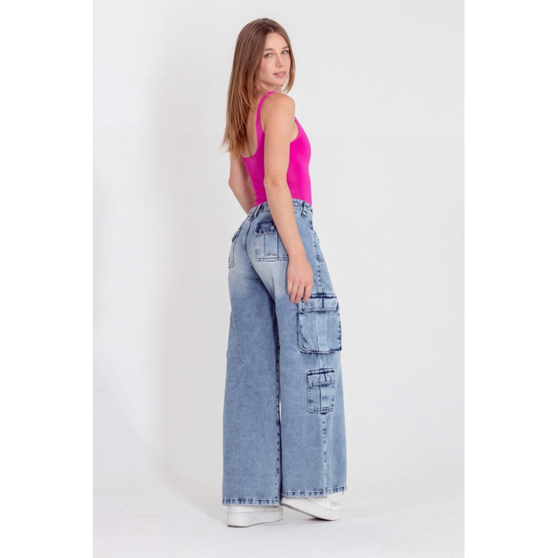 Jeans Cargo Lucky 3737-02 Avance Primavera 2