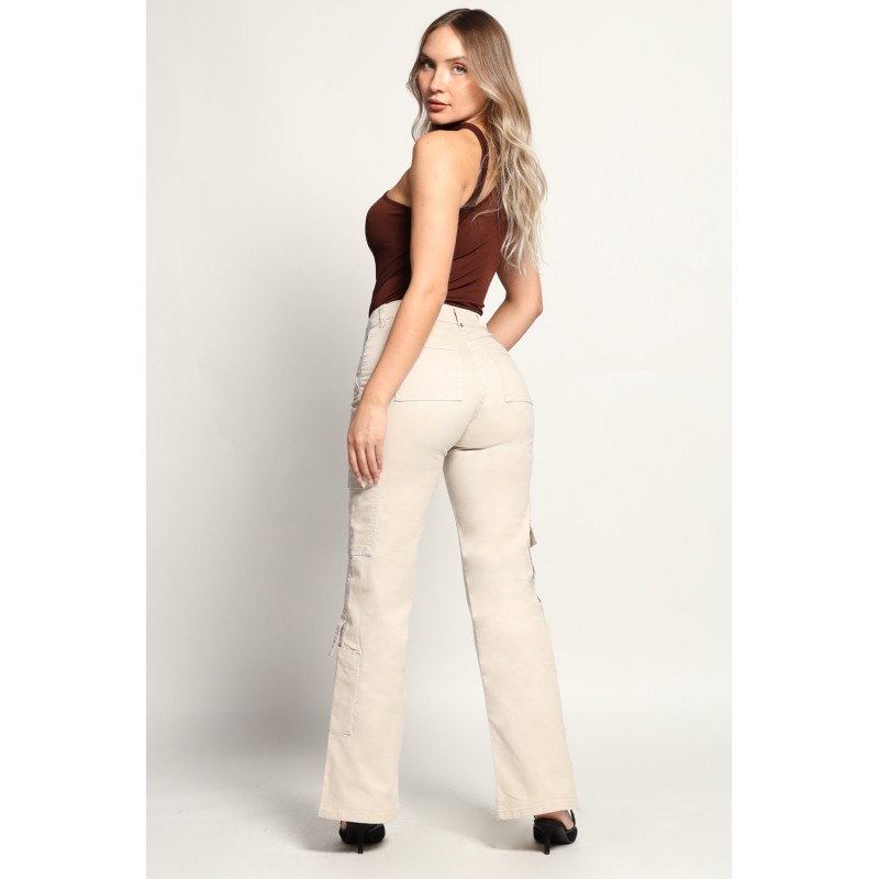 Jeans Palazzo Cargo 3846-06 otoño invierno 2
