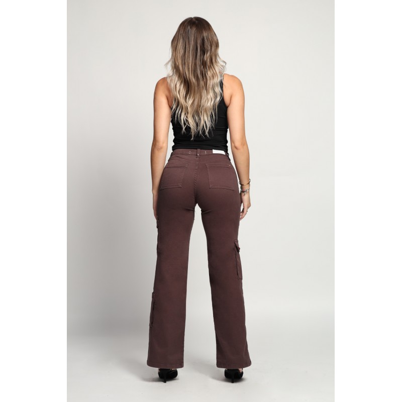Jeans Palazzo Cargo 3846-04 otoño invierno