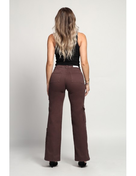 Jeans Palazzo Cargo 3846-04 otoño invierno