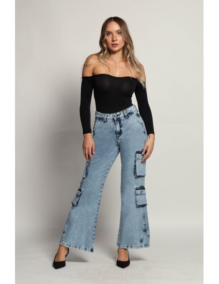 Jeans Cargo Reecto Sam 3892 otoño invierno