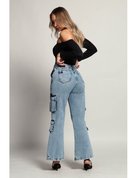 Jeans Cargo Reecto Sam 3892 otoño invierno