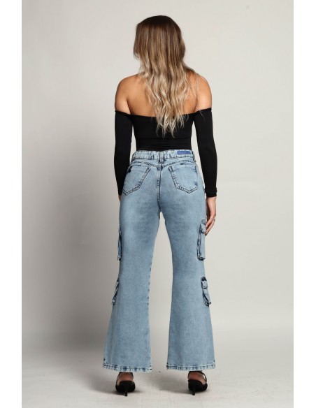 Jeans Cargo Reecto Sam 3892 otoño invierno
