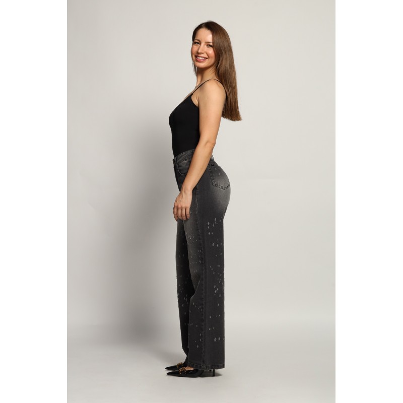 Jeans Wide leg Mia 3818 nueva colección