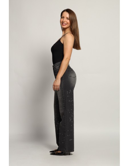 Jeans Wide leg Mia 3818 nueva colección