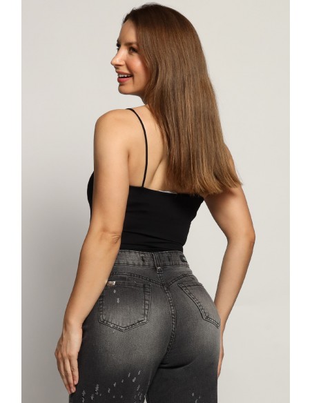 Jeans Wide leg Mia 3818 nueva colección