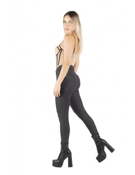 Jeans Skinny Eco cuero 3898