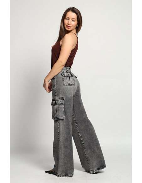 Jeans Palazzo Cargo 3893