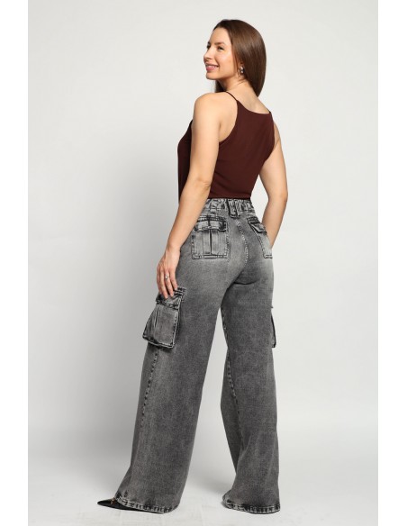 Jeans Palazzo Cargo 3893