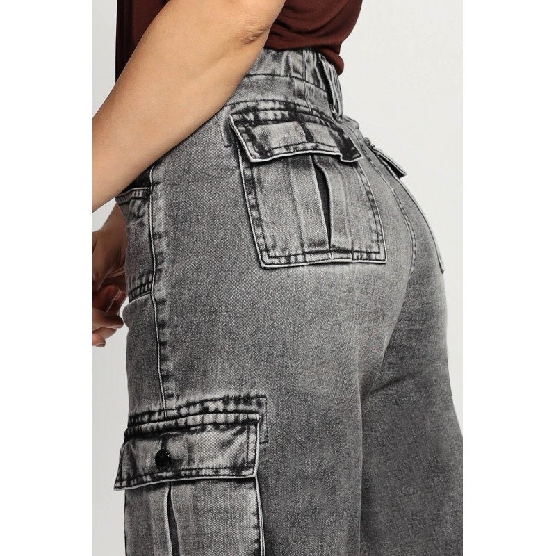 Jeans Palazzo Cargo 3893