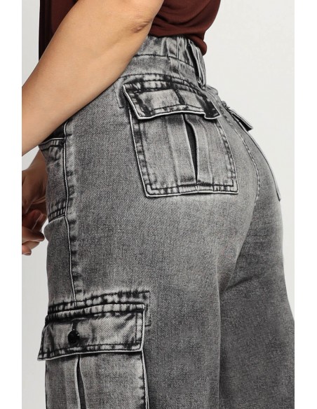 Jeans Palazzo Cargo 3893