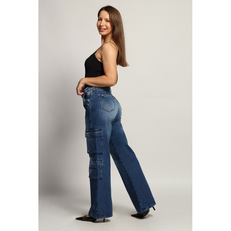 Jeans Cargo Recto 3892-01 otoño invierno 2