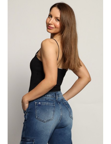 Jeans Cargo Recto 3892-01 otoño invierno