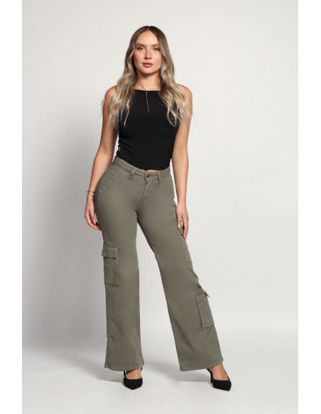 Jeans Palazzo 3846-09 otoño invierno