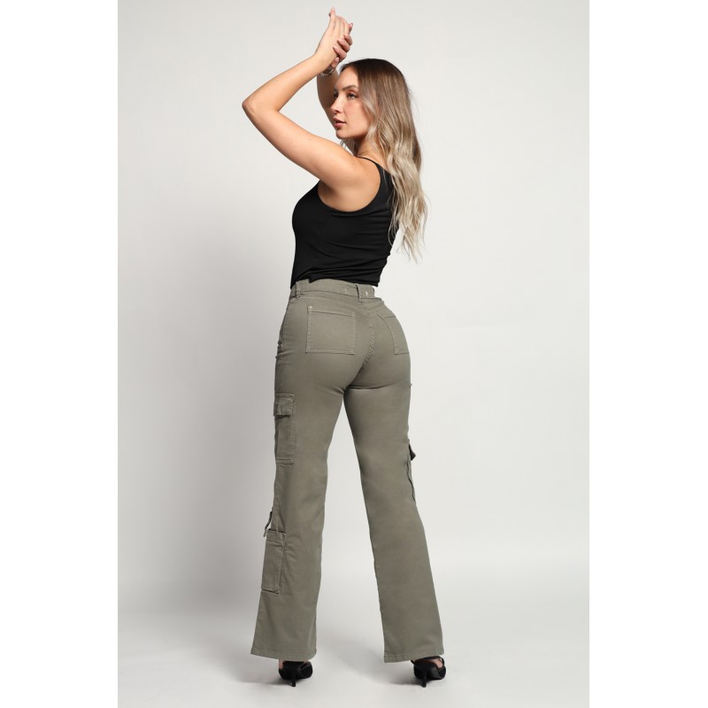 Jeans Palazzo 3846-09 otoño invierno 2