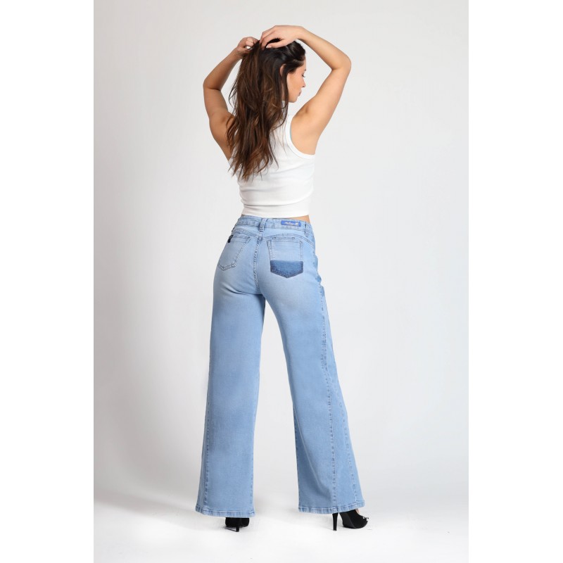 Jeans Palazzo Push Up 4001
