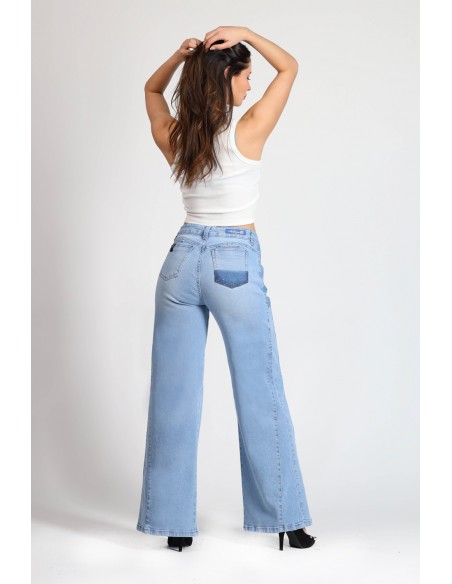 Jeans Palazzo Push Up 4001