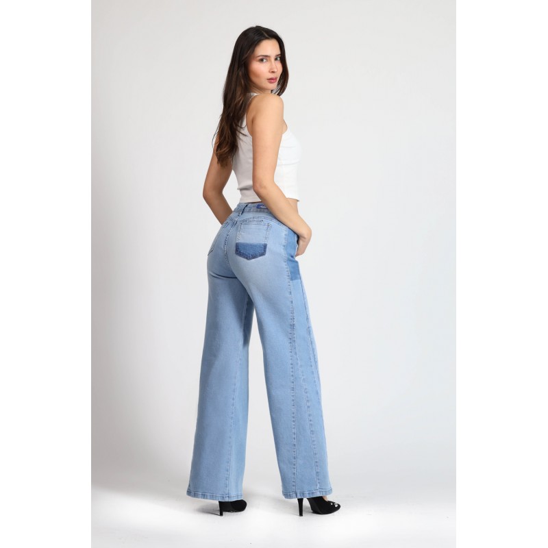 Jeans Palazzo Push Up 4001