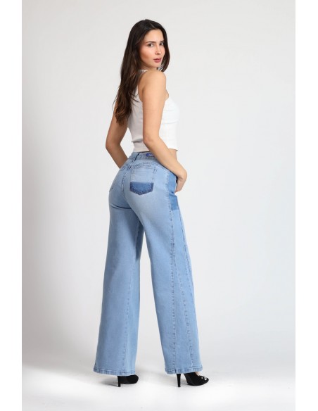 Jeans Palazzo Push Up 4001
