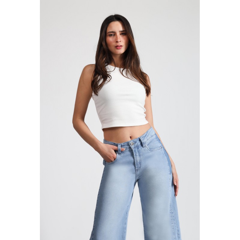 Jeans Palazzo Push Up 4001
