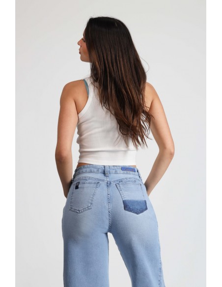 Jeans Palazzo Push Up 4001