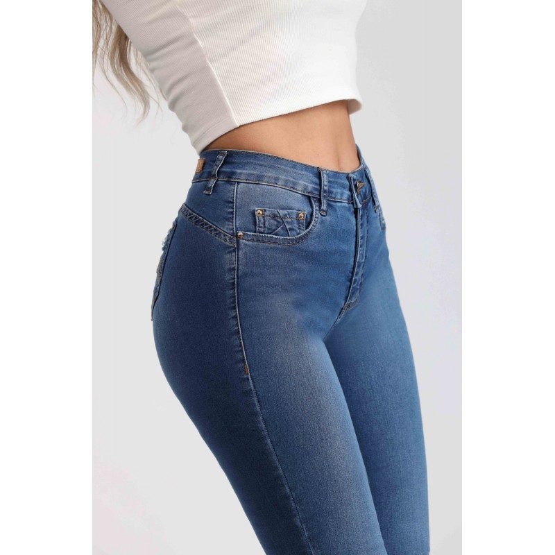 Jeans Skinny 4007 Efecto Faja