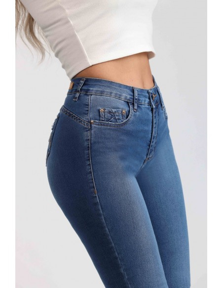 Jeans Skinny 4007 Efecto Faja