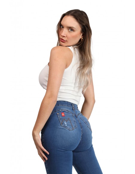 Jeans Skinny 4007 Efecto Faja