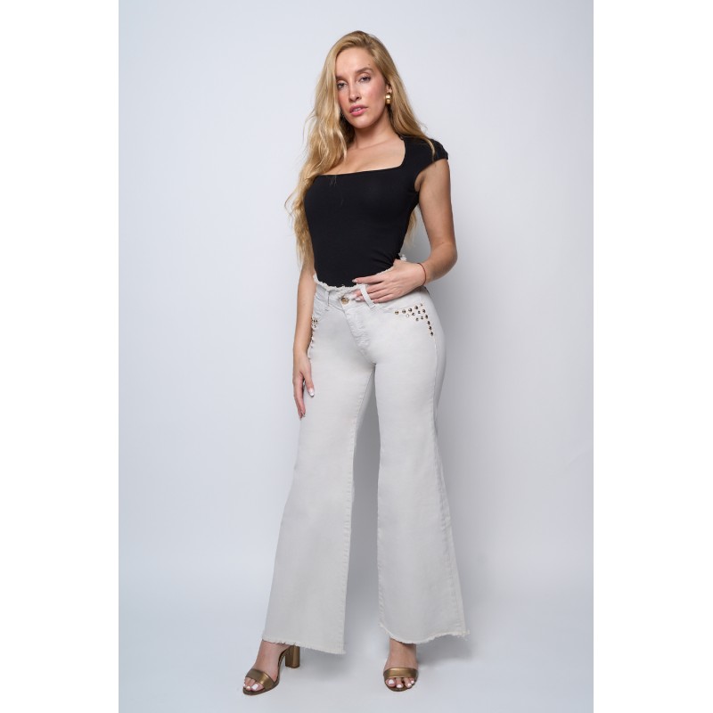 Jeans Palazzo tachas ROSIE 4070-60