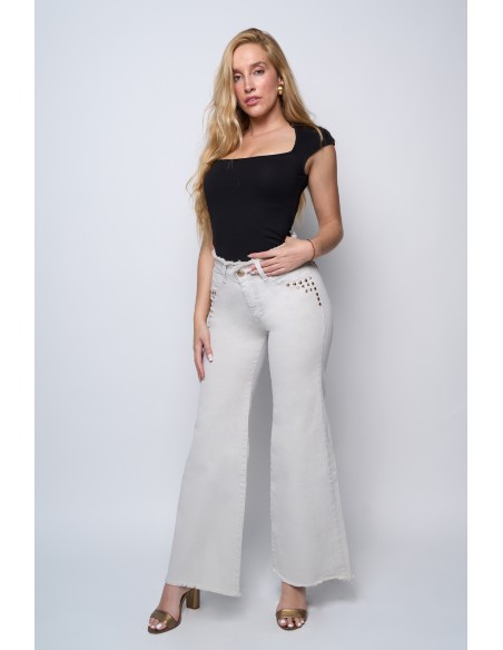 Jeans Palazzo tachas ROSIE 4070-60