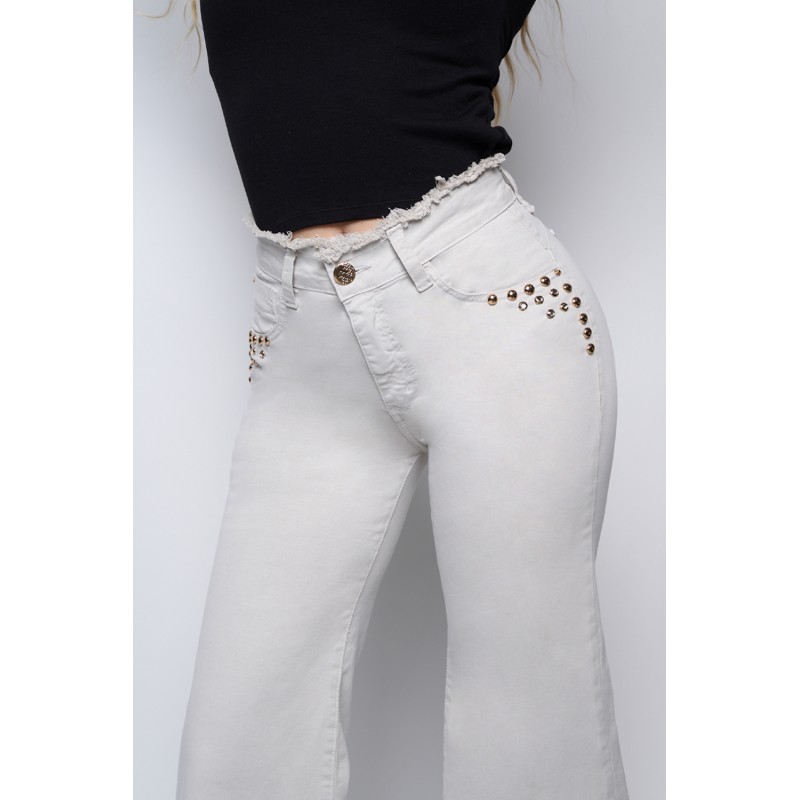 Jeans Palazzo tachas ROSIE 4070-60