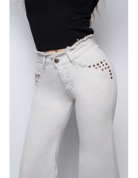 Jeans Palazzo tachas ROSIE 4070-60