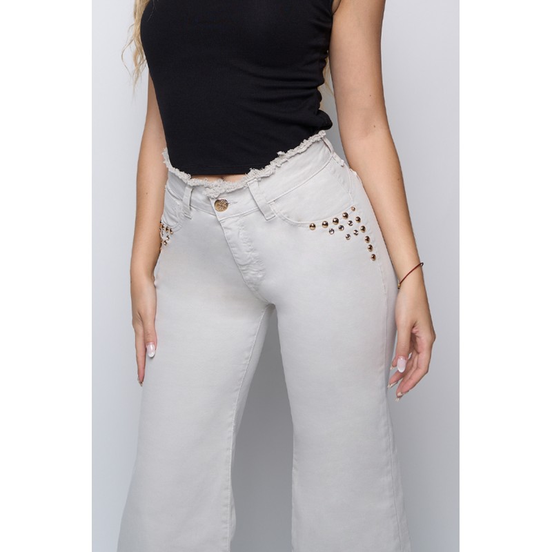 Jeans Palazzo tachas ROSIE 4070-60
