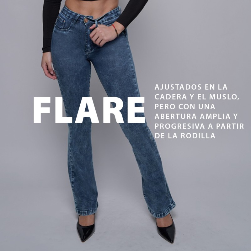 JEANS FLARE 4218-01