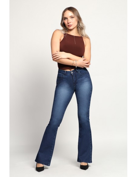 JEANS FLARE 4339 EFECTO FAJA