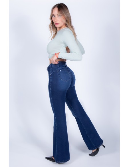 JEANS FLARE 4309 cinturón removible