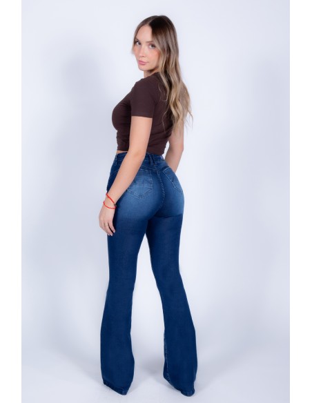 JEANS FLARE 4313 EFECTO FAJA