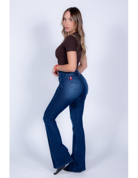 JEANS FLARE 4313 EFECTO FAJA