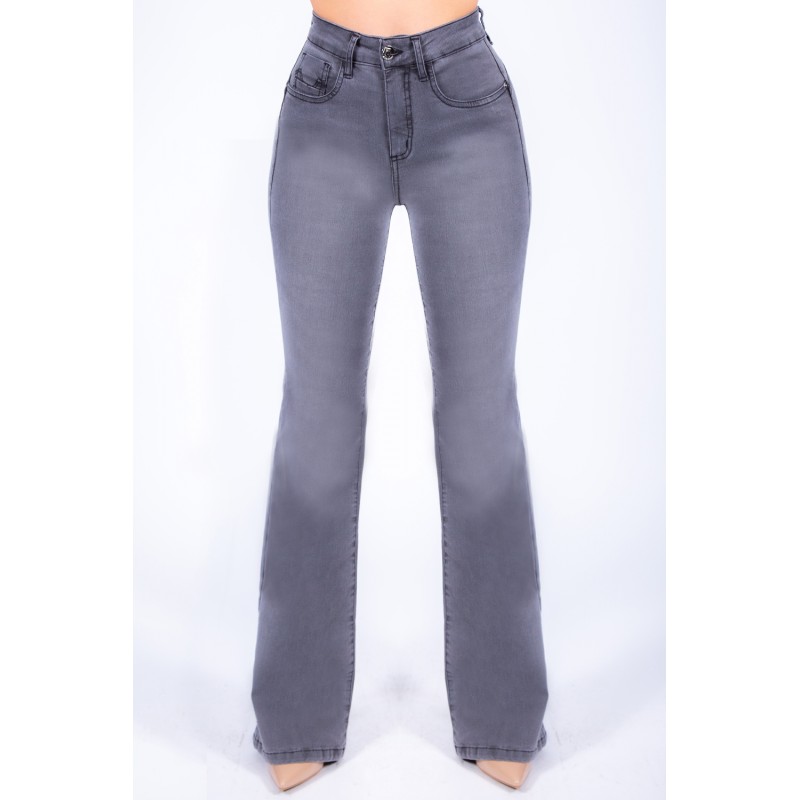 JEANS 4356-01 FLARE EFECTO FAJA